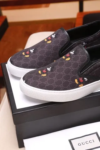 Gucci Ace Mickey Mouse GG Monogram Slip-On Loafers 5
