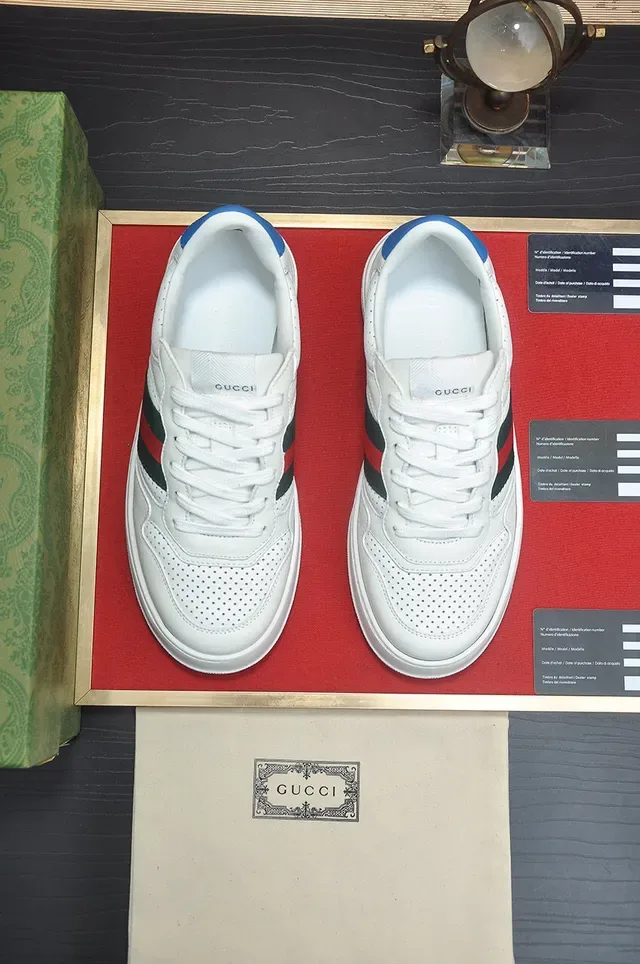 Gucci Ace Branco Verde Vermelho Web Plataforma Lifestyle Sneakers 2