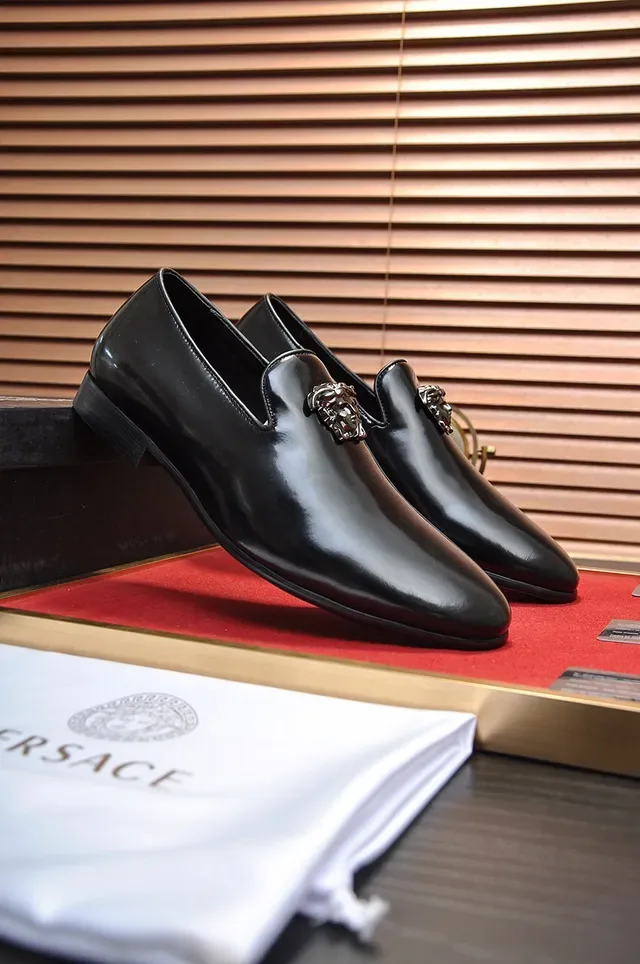 Gucci Dionysus Loafer Black Silver Glossy Patent Leather Lion Head Metal Ornament Loafer 8
