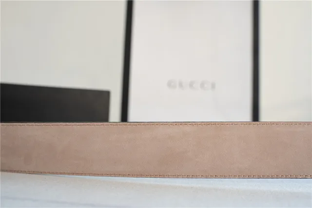 Gucci Double G Belt Off-White Leather Belt 5