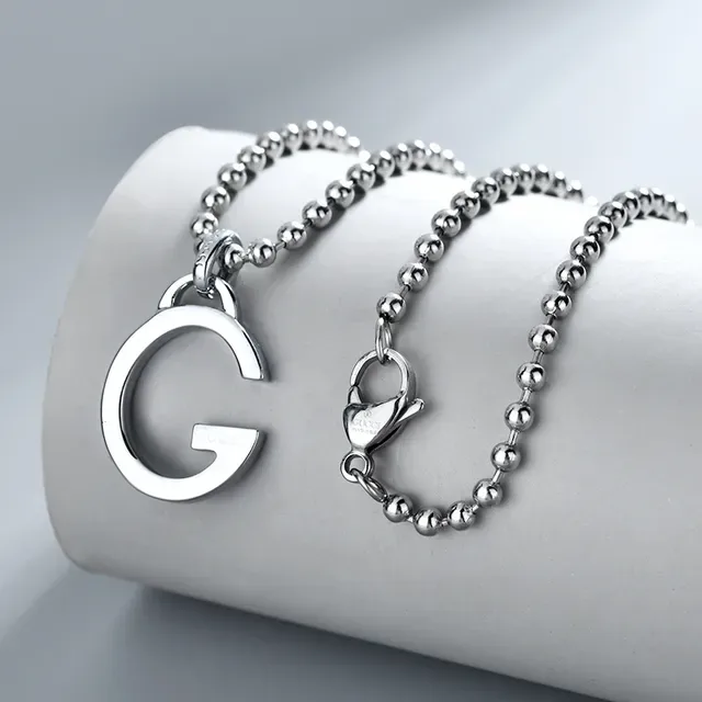 Gucci G-Logo Pendant Silver-Tone Ball Chain Necklace 3