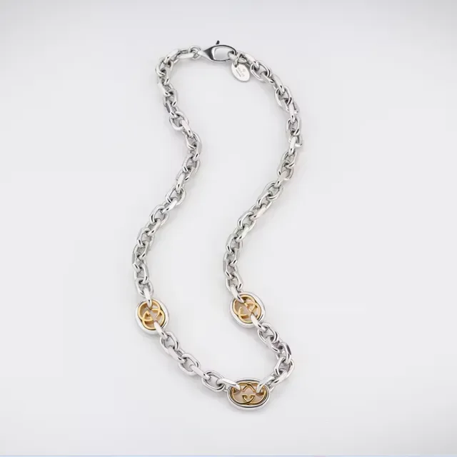 Gucci GG Marmont Gold-Tone Interlocking GG Bracelet 7