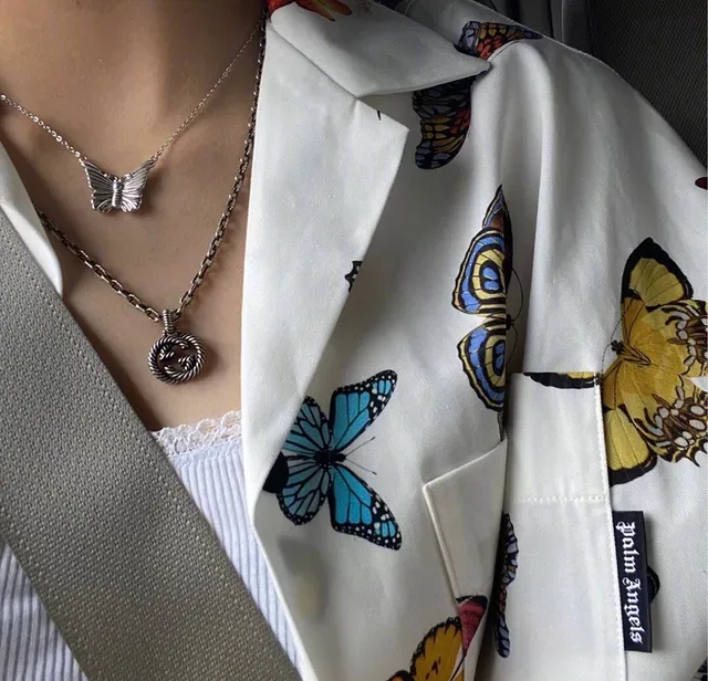 Gucci GG Marmont Twisted Rope Interlocking G Necklace 4