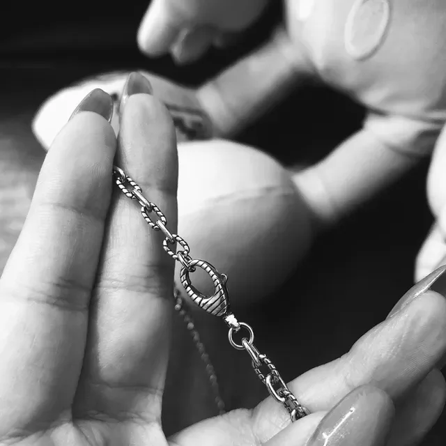 Gucci GG Marmont Twisted Rope Interlocking G Necklace 5