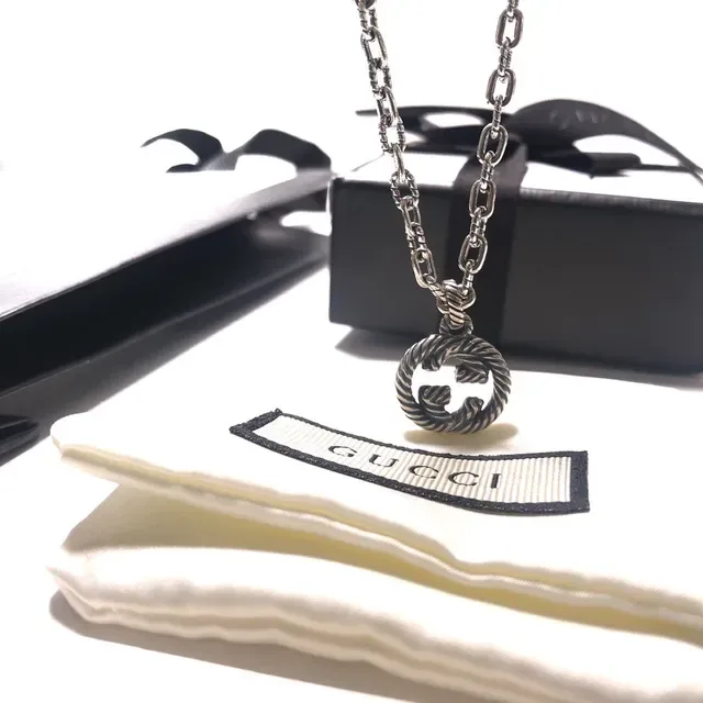 Gucci GG Marmont Twisted Rope Interlocking G Necklace 7