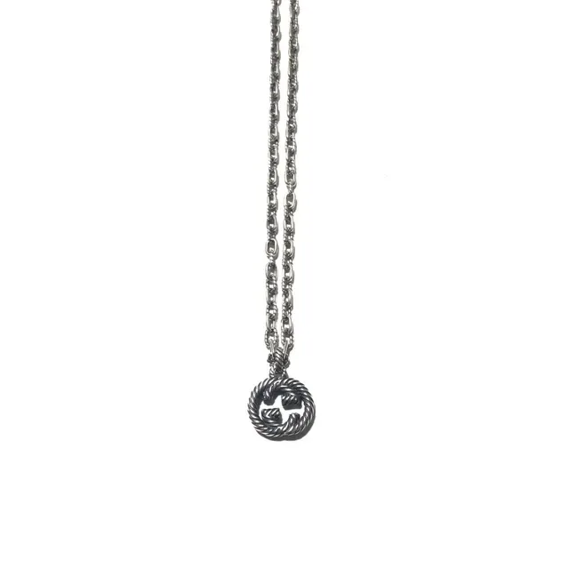Gucci GG Marmont Twisted Rope Interlocking G Necklace 9