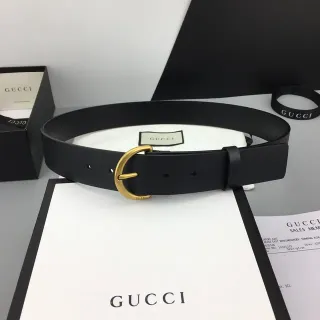 Gucci Horsebit 1955 Black Leather Belt