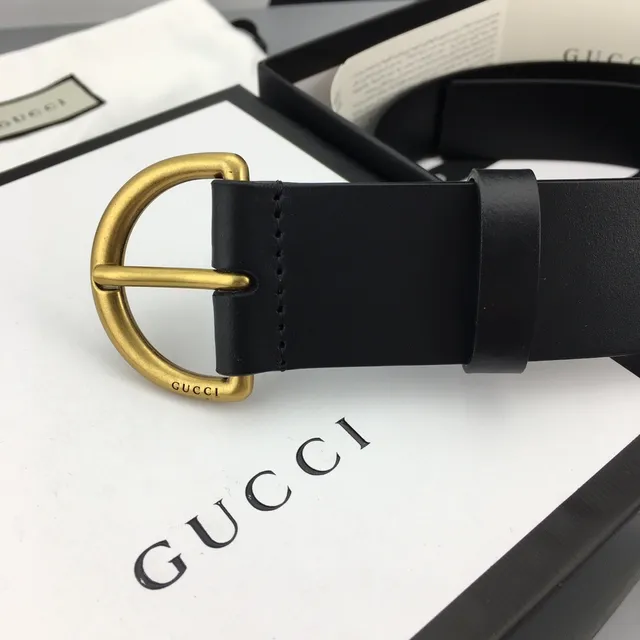 Gucci Horsebit 1955 কালো চামড়ার বেল্ট 3