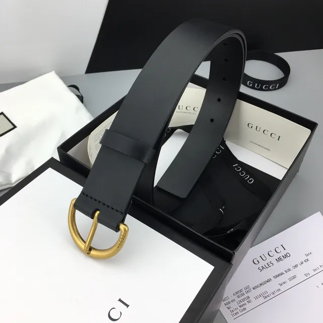 Gucci Horsebit 1955 কালো চামড়ার বেল্ট 4