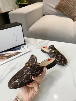 Gucci Horsebit 1955 Marron GG Monogram Horsebit Mocassins 8