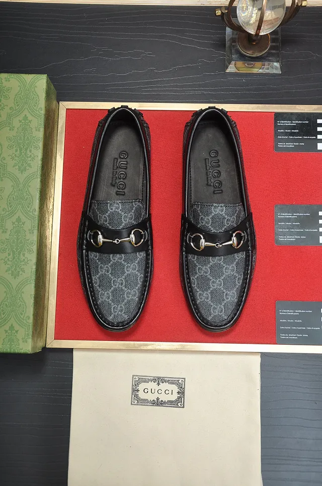 Gucci Horsebit 1955 GG Monogram Canvas Loafers 2