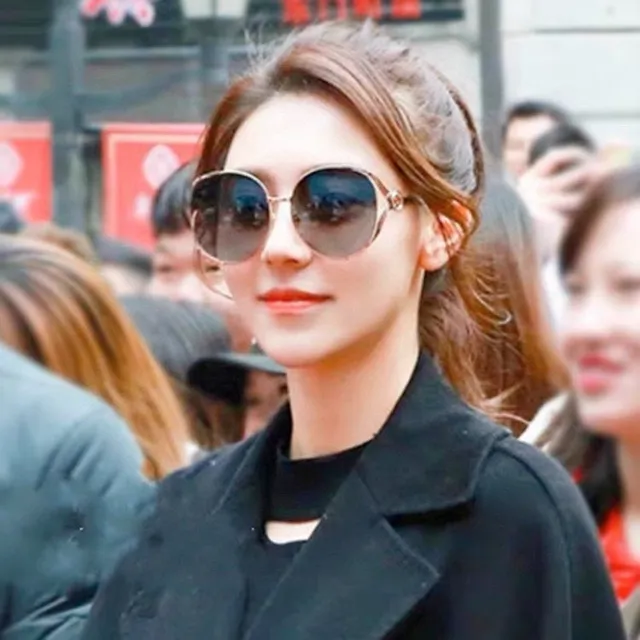 Gucci Horsebit 1955 armação de metal dourado marrom lentes gradient óculos de sol 3
