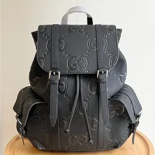 Gucci Ophidia Embossed GG Monogram Black Casual Backpack
