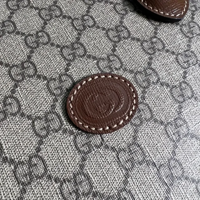 Gucci Ophidia GG Monogram Canvas Beige and Brown Tote Bag 6