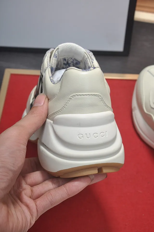 Gucci Rhyton Off-White and Black Chunky Sneakers 2