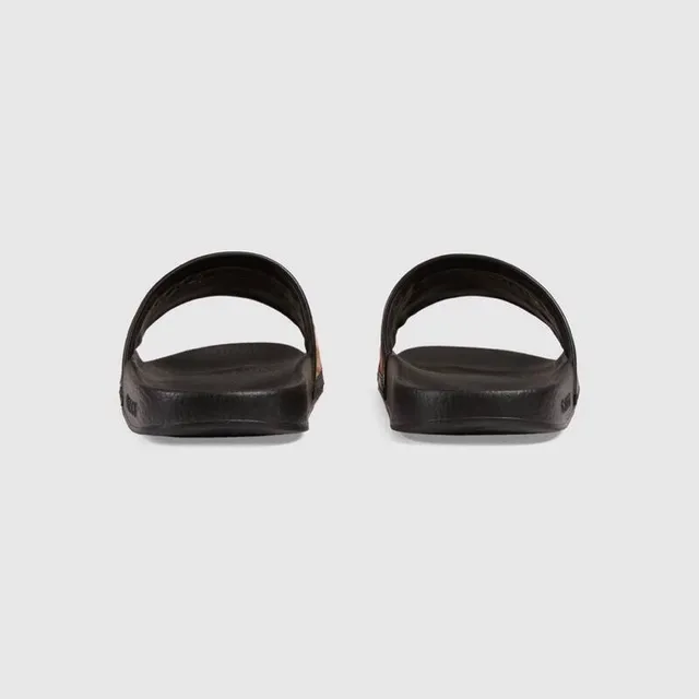 Gucci Screener Apple Print Slippers 5