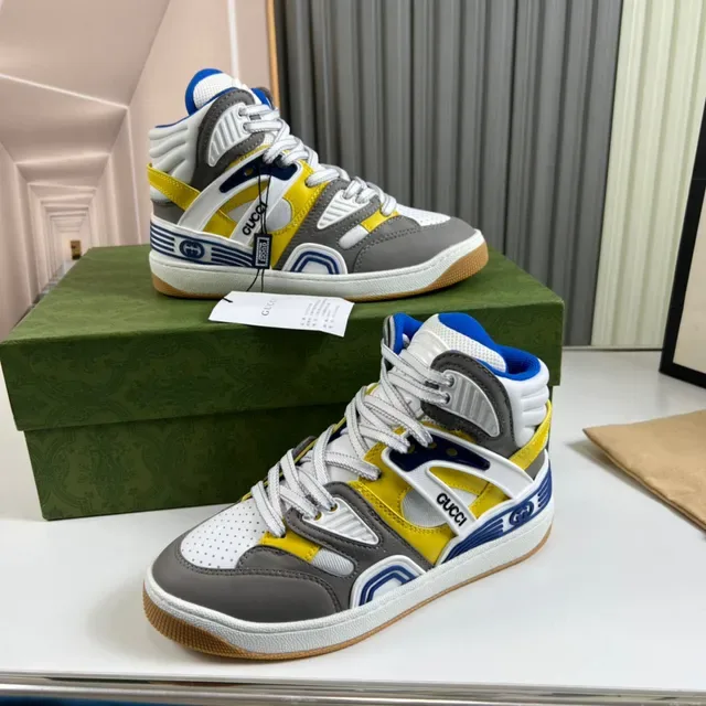 Gucci Screener Multicolor High-Top Lifestyle Sneakers 7