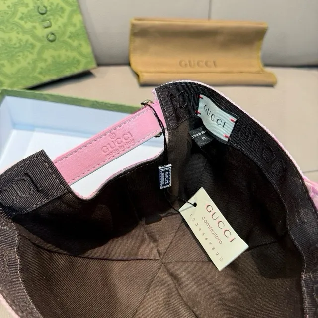 Gucci Screener Rose GG Monogram Casquette de baseball 3