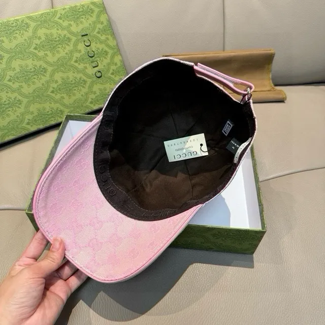 Gucci Screener Rose GG Monogram Casquette de baseball 4