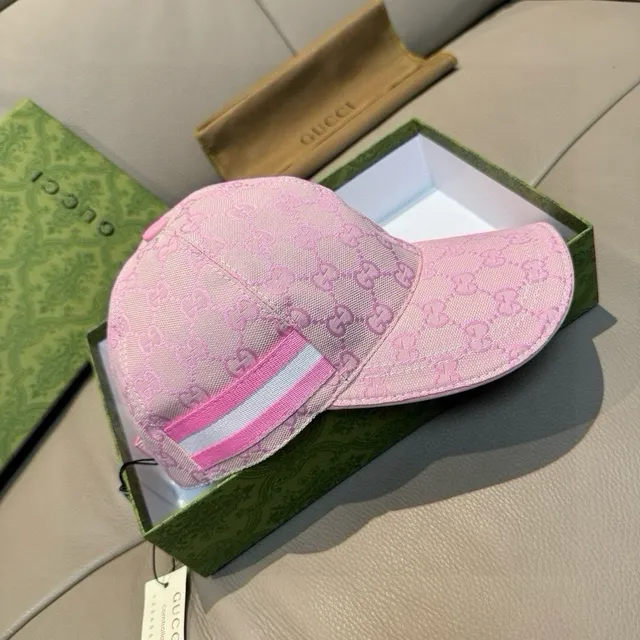 Gucci Screener Rose GG Monogram Casquette de baseball 8