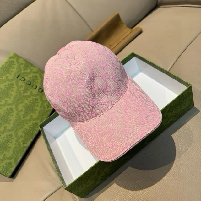 Gucci Screener Rose GG Monogram Casquette de baseball 9