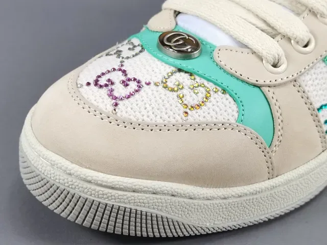 Gucci Tennis 1977 Multicolor Web Stripe Lifestyle Sneakers 9