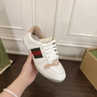 Gucci Tennis 1977 White Beige Green Red Lifestyle Sneakers