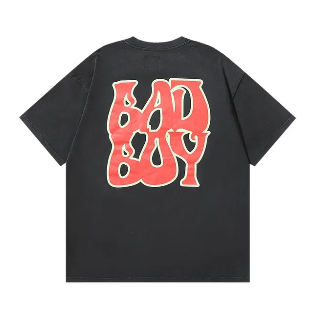 Hellstar Bad Boy Hello Star ग्राफिक ओवरसाइज्ड टी-शर्ट 6