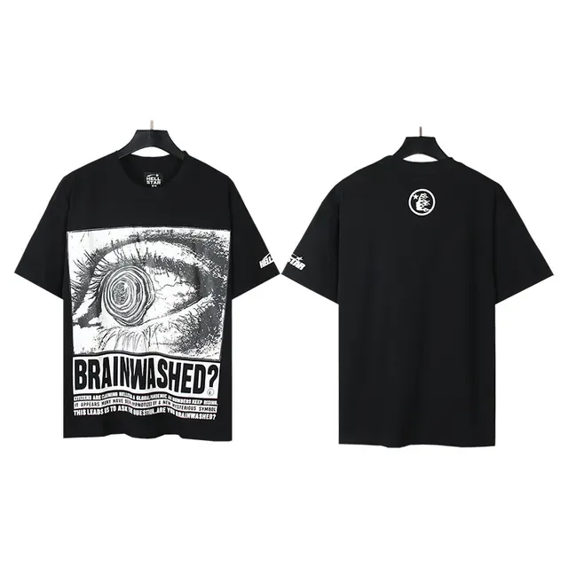 Hellstar Brainwashed? Graphic Print Oversized T-Shirt 3