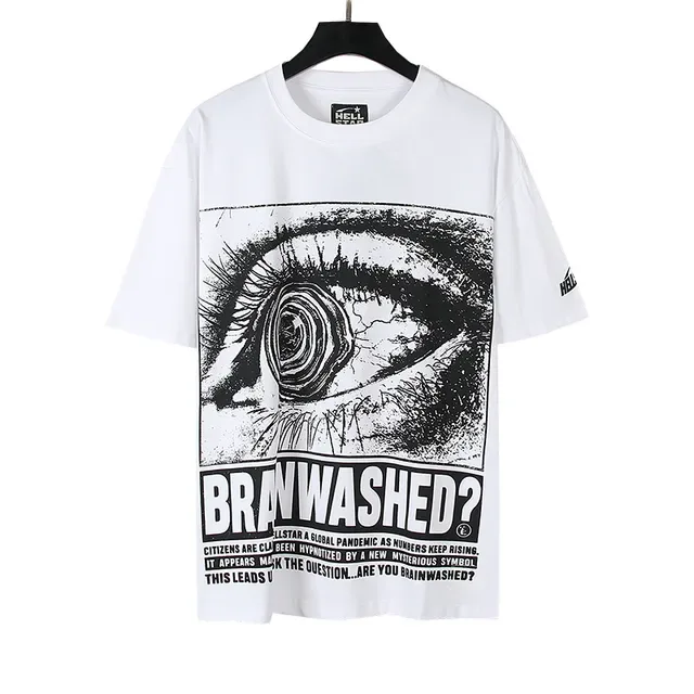 Hellstar Brainwashed? Graphic Print Oversized T-Shirt 6