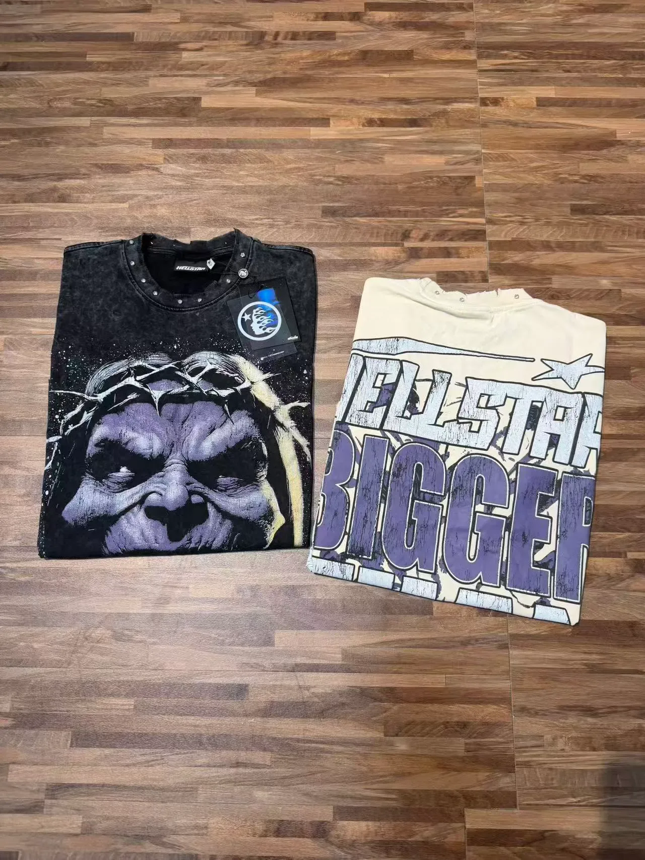 Hellstar Crowned Skull and Bigger Graphic T-Shirt 2