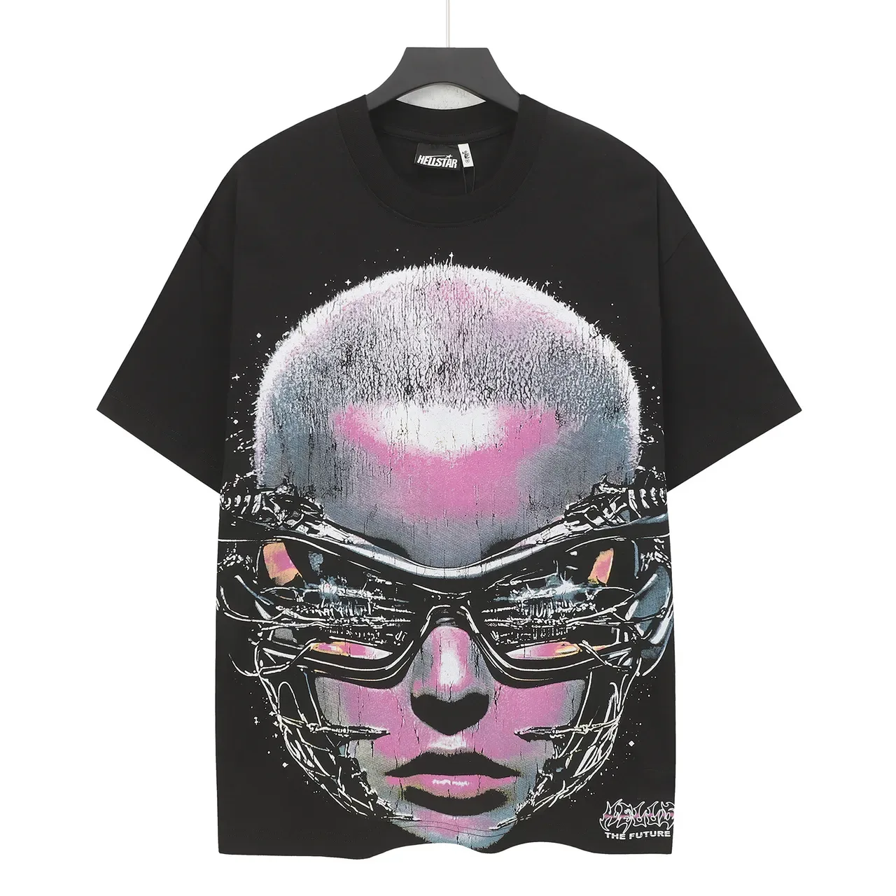 Hellstar Department Cyberpunk Graphic Oversized T-Shirt 2