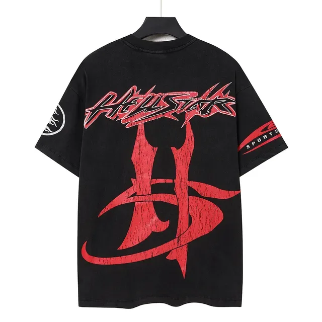 Hellstar Graphic Print Oversized T-Shirt 4