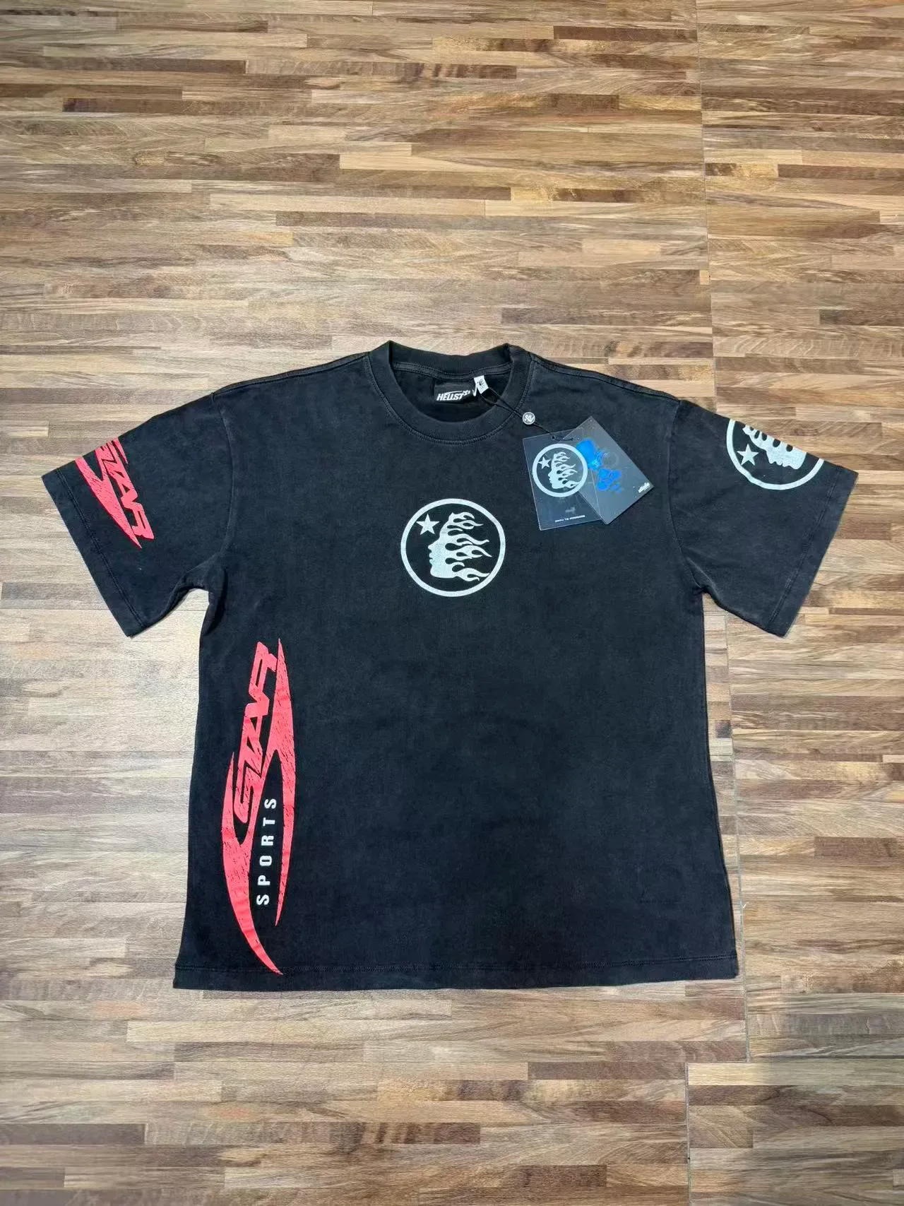 Hellstar Graphic Print Oversized T-Shirt 5