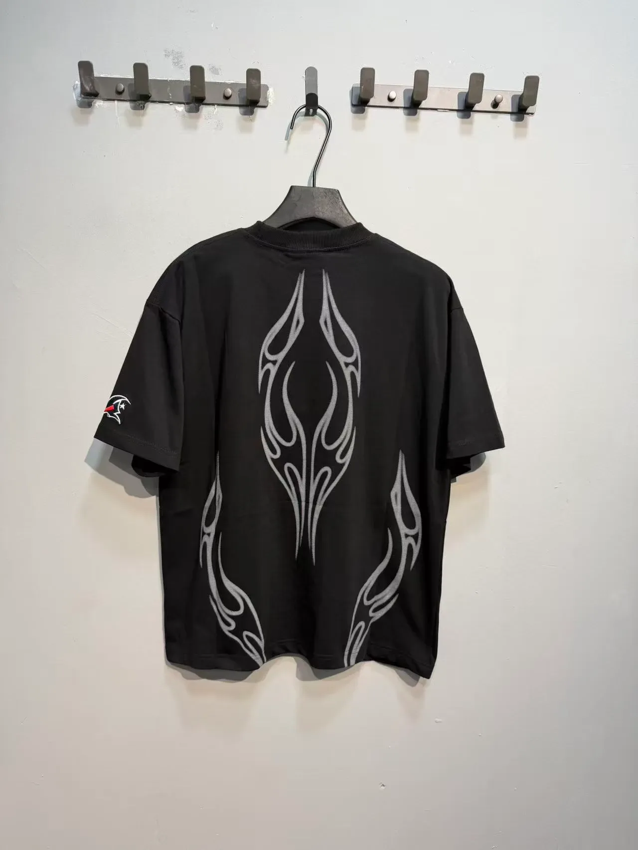 Hellstar Holy Cross Graphic Print Oversized T-Shirt 4