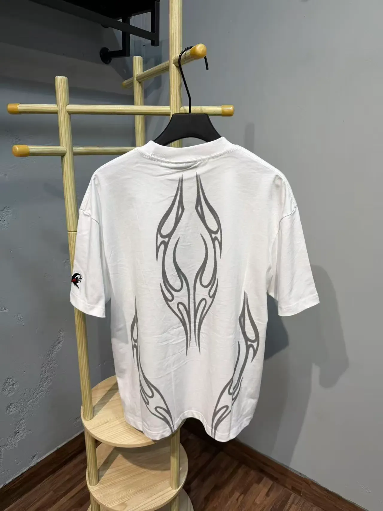 Hellstar Holy Cross Graphic Print Oversized T-Shirt 7