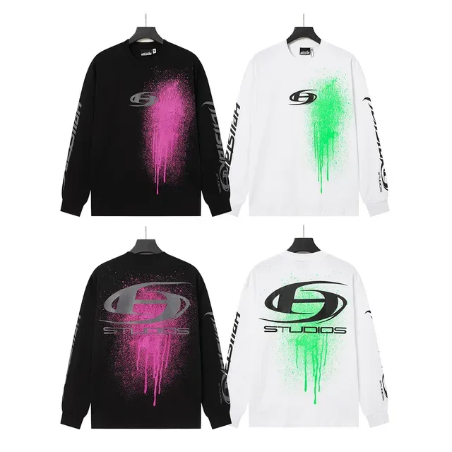 Hellstar Spray Graphic Long-Sleeve T-Shirt 2