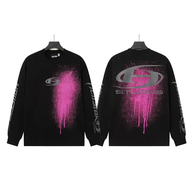 Hellstar Spray Graphic Long-Sleeve T-Shirt 6