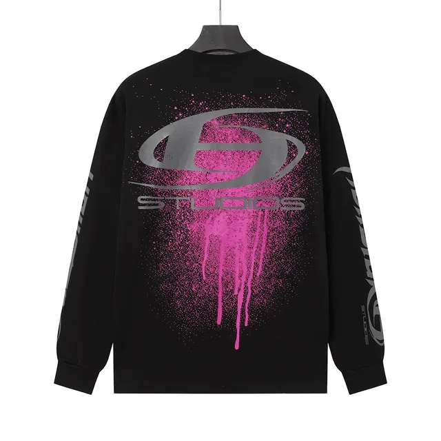 Hellstar Spray Graphic Long-Sleeve T-Shirt 8