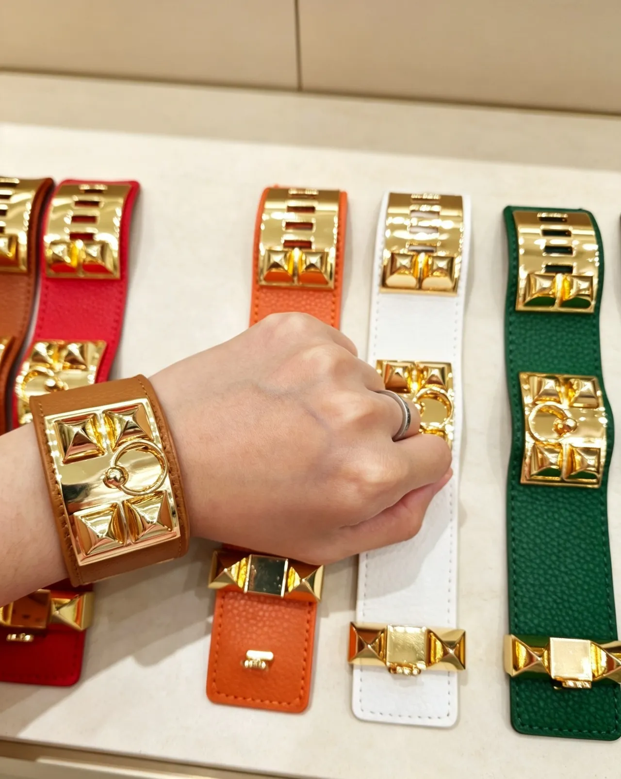Hermès Collier de Chien Leather Belt 11