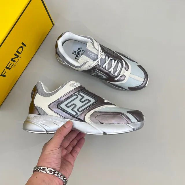 Hermès Oran iridescent mauve sneakers lifestyle 5