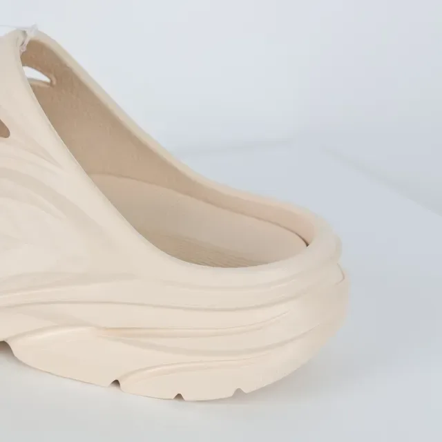 Hoka ORA Recovery Beige Clog 4