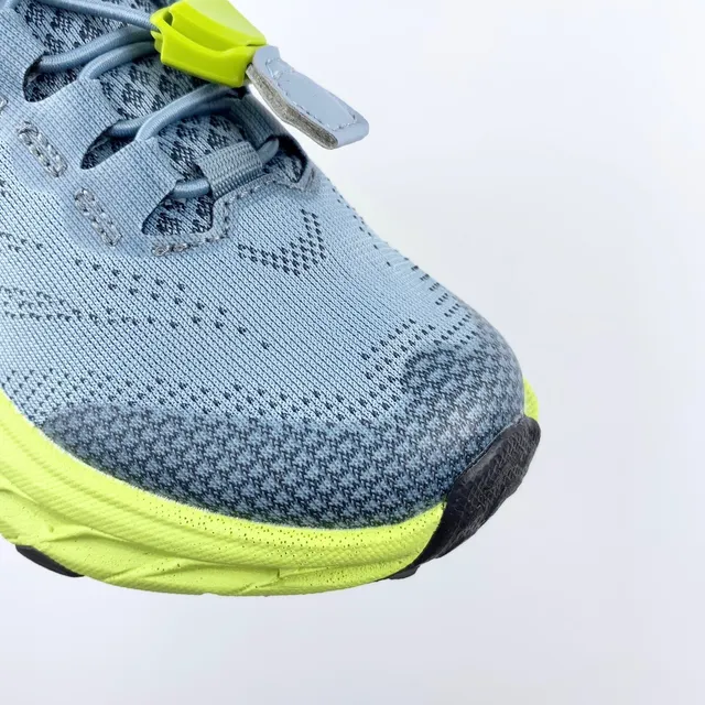 Hoka Tênis de corrida com upper de knit engenheirado superior, midsole chunky cushionado roxo rosa 12