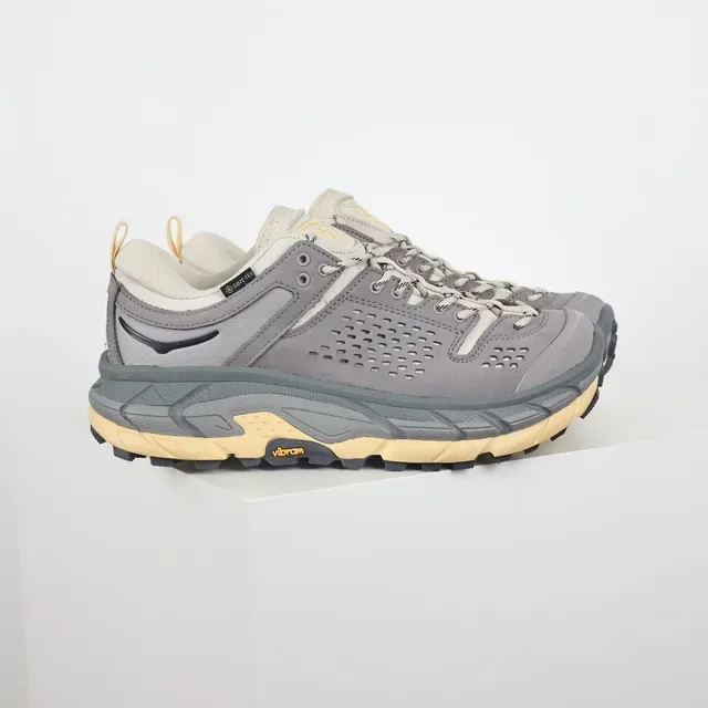 Hoka Speedgoat Gray and Yellow GORE-TEX Trail Running Shoes 3
