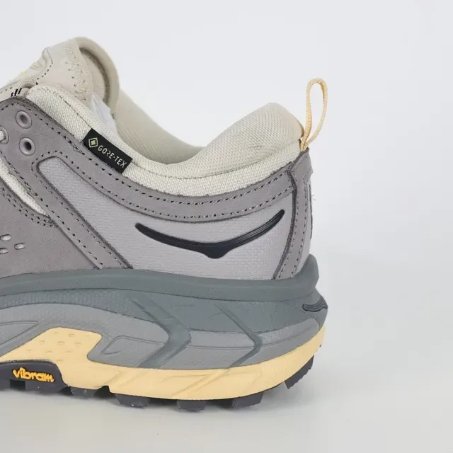 Hoka Speedgoat Gray and Yellow GORE-TEX Trail Running Shoes 4