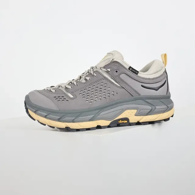 Hoka Speedgoat Gray and Yellow GORE-TEX Trail Running Shoes 9