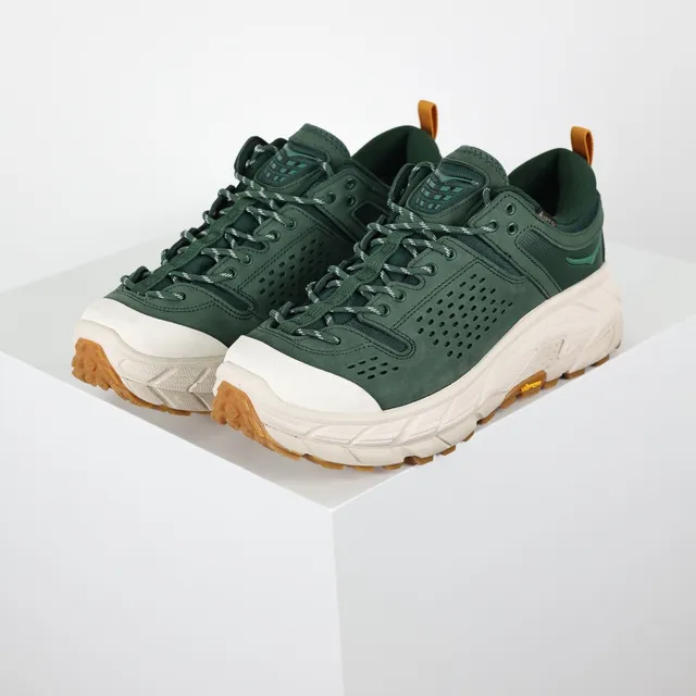 Hoka Speedgoat Vert Beige Empeigne Perforée Semelle Intermédiaire Off-White Chaussures de Running 2