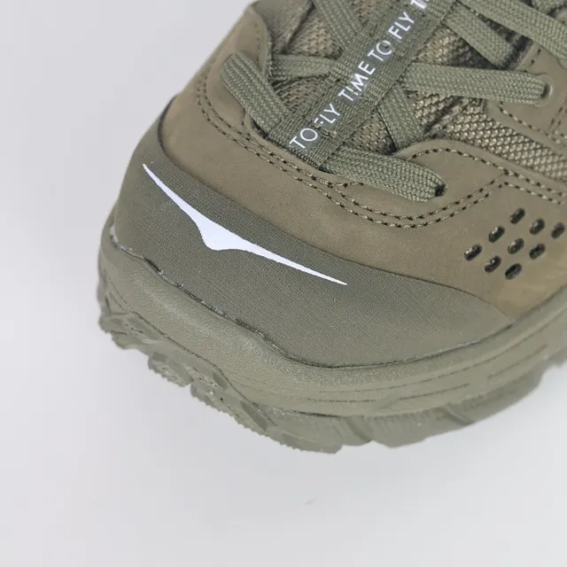 Hoka Speedgoat Olive Monochrome Chaussures de course en sentier 5