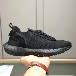 Hugo Boss Black Knit Mesh Lifestyle Sneaker