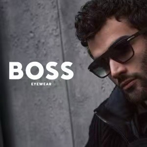 Hugo Boss BOSS 1599/S Tortoiseshell Rectangular Sunglasses 3